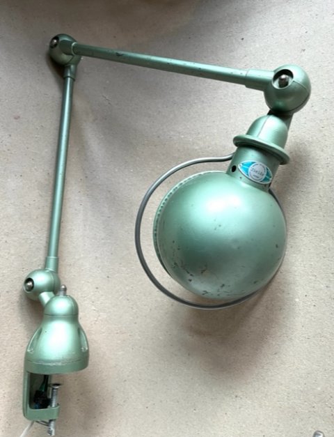 Jielde 40-40 bordlampe med klemme