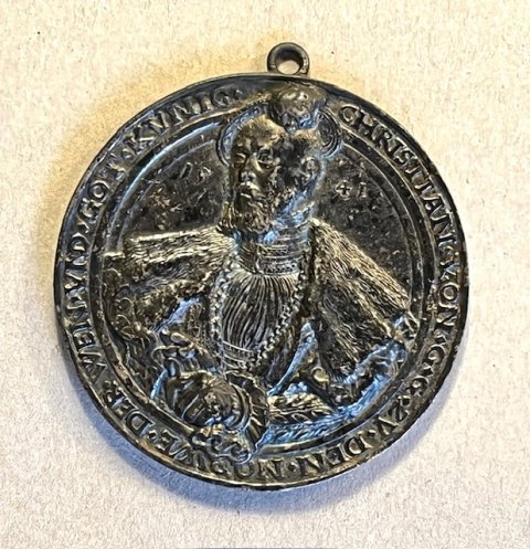 Nationalmuseet, Chr.III  Tin medalje